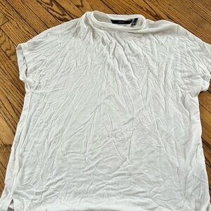 Vero Moda White Short Sleeve Tee